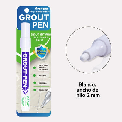 🔥【Compra 2 y llévate 2 gratis】Lápiz para juntas de pisos resistente a la humedad, al agua y al moho