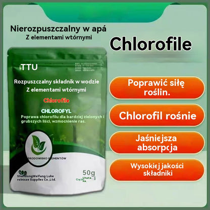 🌿🌿【10 toreb】Rozpuszczalny w wodzie nawóz z chlorofilem, nawóz dolistny do kwiatów, drzew owocowych i warzyw, wspomaga wzrost korzeni, wzrost sadzonek i zwiększa plony. Rozpuszczalny w wodzie nawóz rolniczy.