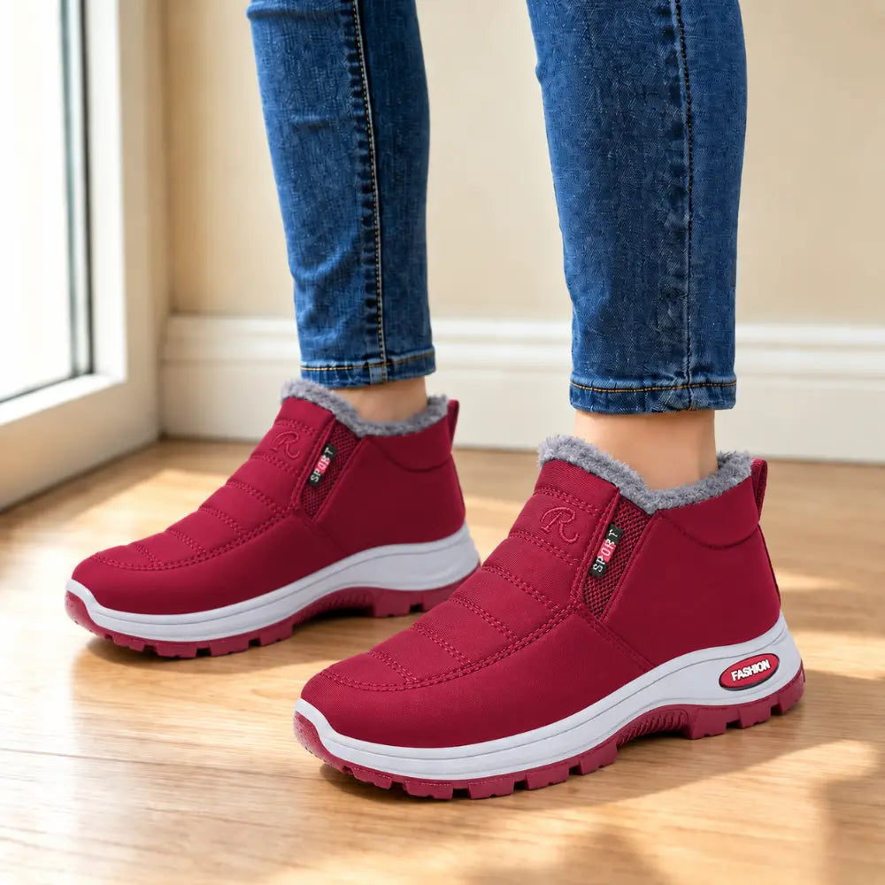 ❄️🔥👢【Pantofi unisex】Cizme de iarnă căptușite cu blană! Îți țin de cald și îți oferă siguranță în timpul mersului! 【35-47】
