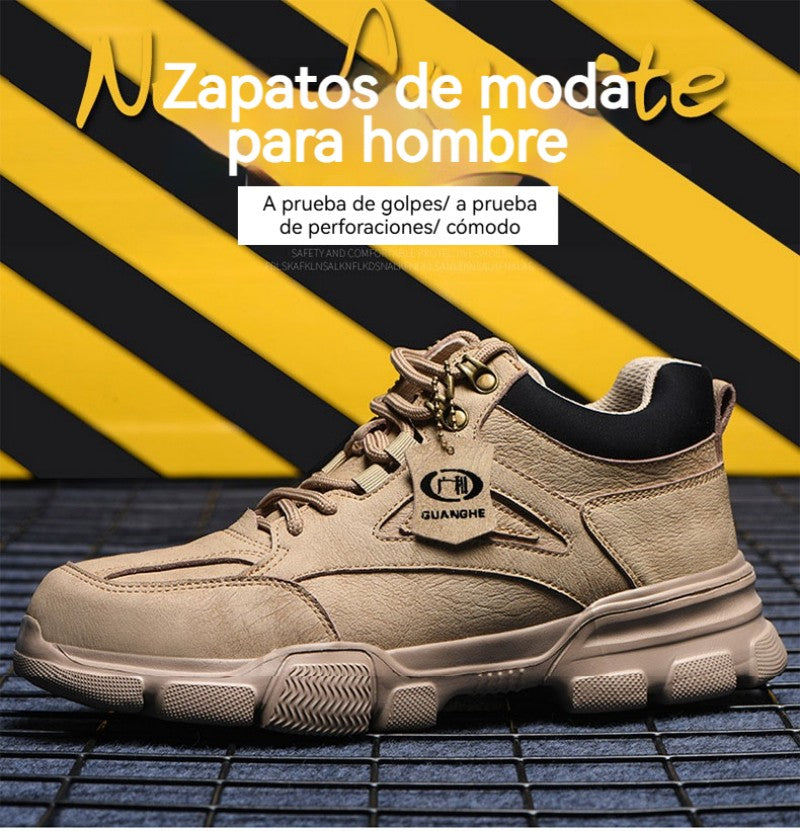 🔥 【Alta calidad】Zapatos de seguridad invierno antiimpacto, antipunción y antideslizantes【Se admite pago contra reembolso】