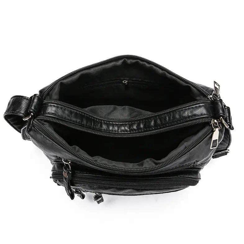 🔥【Reducere 50%】Geantă nouă de umăr/crossbody din piele moale, capacitate mare, 2025