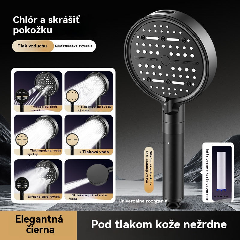 💦🚿 【Kupi 1, dobi 1 gratis】6-funkcijska visokotlačna tuš glava Tuš glava z grelnikom vode v kopalnici