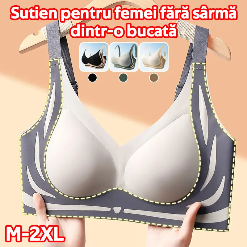 【Cumpără 1 Primești 1 Gratuit】Sutien pentru femei fără sârmă, dintr-o bucată❤️【40-85KG】