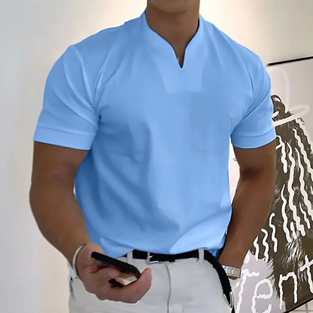 💥Ofertă limitată în timp💥🔥【S-5XL】🔥2026 Cămașă de vară pentru bărbați cu mânecă scurtă din bumbac elastic👕