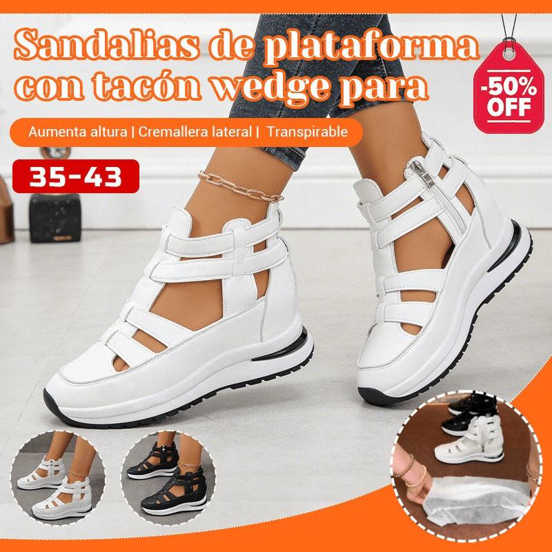 🔥【Oferta especial】👡Sandalias cómodas y ligeras con suela gruesa y plantilla suave.