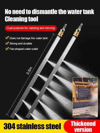 ✨Soluție practică pentru curățarea radiatorului auto fără demontare