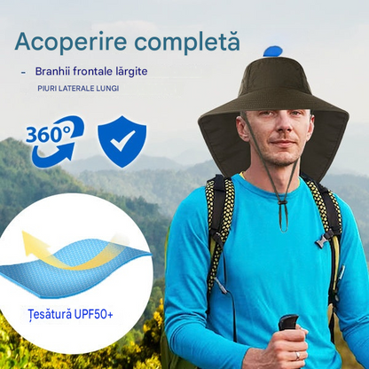 🔥【Cumpără 1, primești 1 gratuit】🔥Pălărie universală de vară pentru pescuit cu protecție solară 2026 ✅️Ramburs la livrare