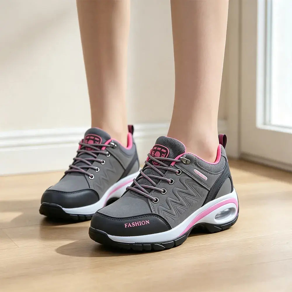 Pantofi sport de damă cu pernă de aer și talpă moale – Model casual cu platformă, respirabili și confortabili (Mărimi 35–42)
