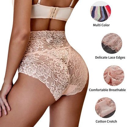 🔥🔥50% REDUCERE🔥🔥【6 bucăți】Chiloți sexy cu talie înaltă