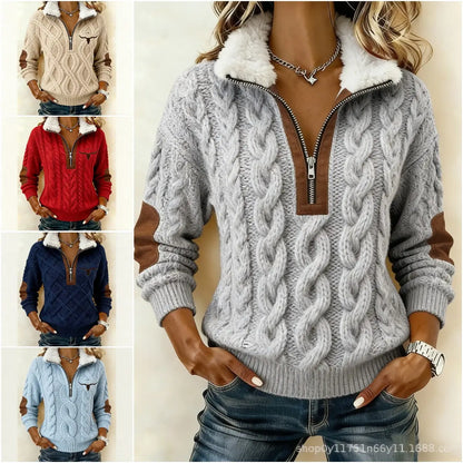 🔥Surpriză pe timp limitat: reducere de 50%! 🔥 Hanorac cu imprimeu și mâneci lungi + cardigan pufos