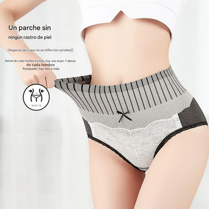 🔥🔥50% DE DESCUENTO🔥🔥【5 piezas】Ropa interior de cintura alta para control de abdomen