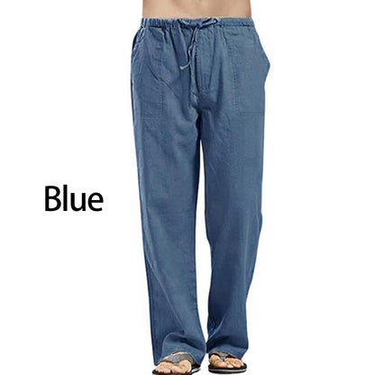 💥👖💖【S-5XL】Pantaloni casual pentru bărbați din bumbac – croială lejeră, material moale și respirabil