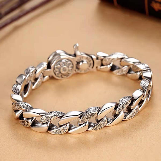 🎁【Nuevo modelo】Pulsera de la suerte de plata 925 completamente nueva, año 2026.
