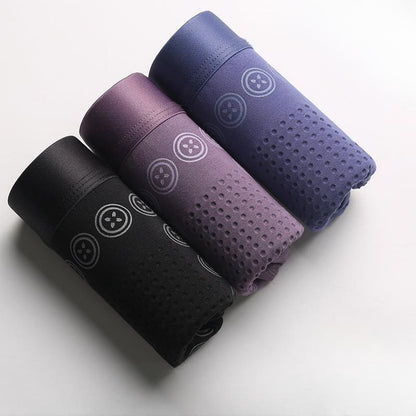 👍🩲【Set de 3 boxeri respirabili și antibacterieni pentru bărbați】