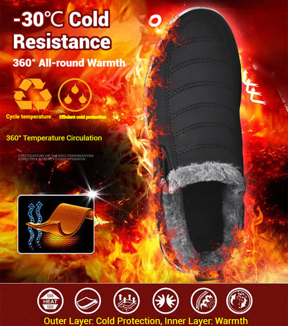 🔥【36-41】✨Zimowe buty damskie dla starszych pań w większych rozmiarach, wygodne i ciepłe, wodoodporne i antypoślizgowe