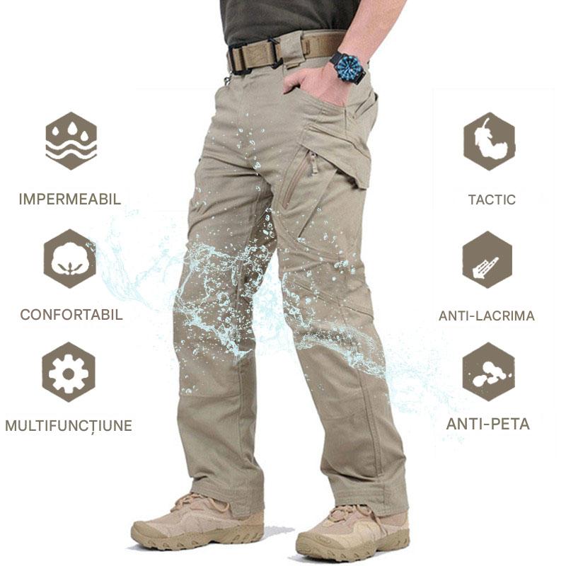 🚵‍♀️👖【S-5XL】😍 Pantaloni outdoor pentru bărbați de mari dimensiuni, uscare rapidă, pantaloni tactici durabili cu multiple buzunare