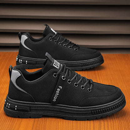 👟 Jesienne męskie sneakersy Casual z miękkiej skóry