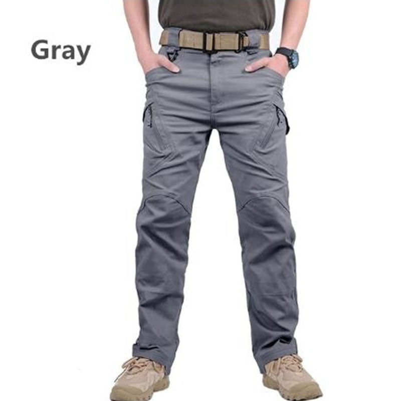 🚵‍♀️👖【S-5XL】😍 Pantaloni outdoor pentru bărbați de mari dimensiuni, uscare rapidă, pantaloni tactici durabili cu multiple buzunare
