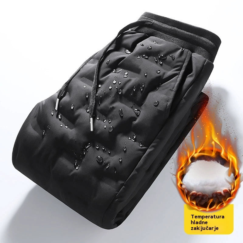 🔥🌨️【S-5XL】Męskie bawełniane spodnie są wiatroszczelne, odporne na zimno, ciepłe i wodoodporne