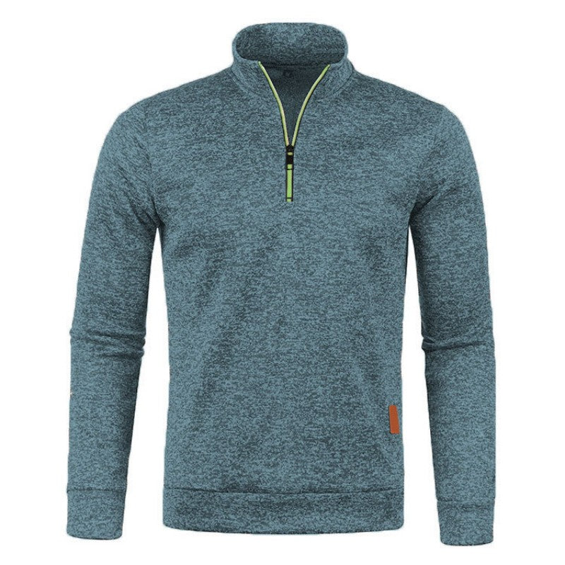 🔥【Pago contra reembolso】Suéter masculino con cremallera  cálido y cómodo para otoño e invierno 【S-5XL】❄️