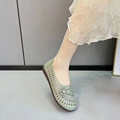 ✨【35-40】Pantofi de dama，Pantofi cu talpă moale anti-alunecare din piele de vacă