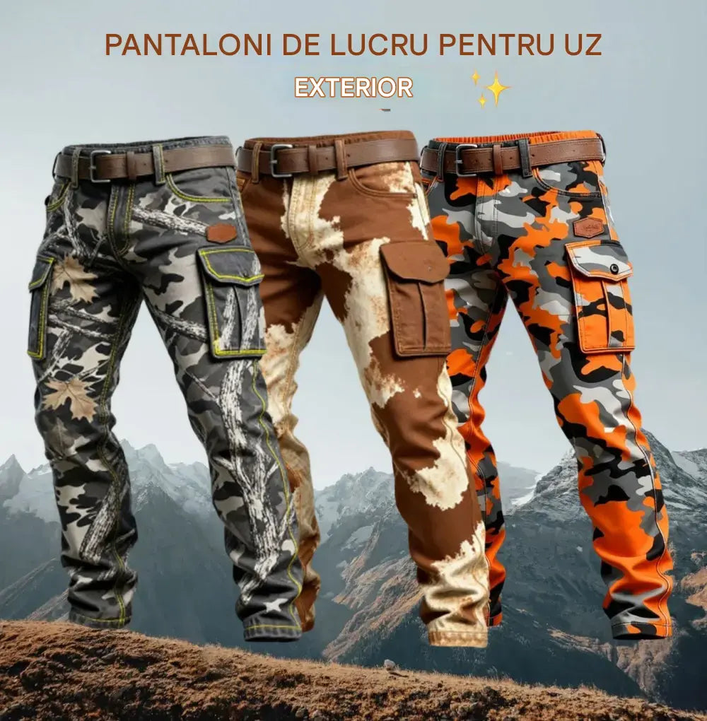 ⏳ Reducere de 50% 🔥 Pantaloni tactici militari pentru bărbați, rezistenți la vânt și izolați termic.