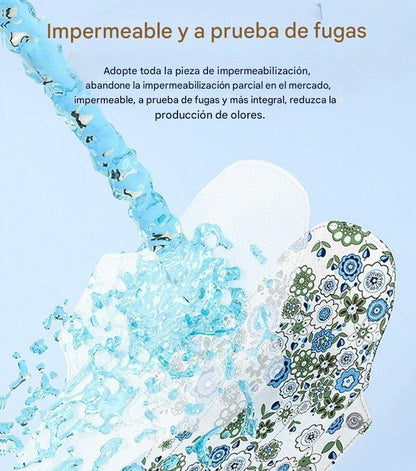 🔥🌈【5 piezas】Almohadilla antibacteriana de algodón y grafeno lavable