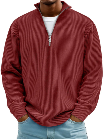 🔥【S-5XL】Nueva sudadera de hombre con cuello alto, otoño/invierno 2026