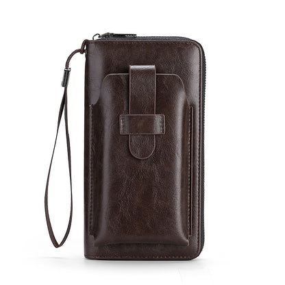 💼【🔥Vruća rasprodaja】Novi ručno izrađeni višenamjenski muški novčanik od prave kože