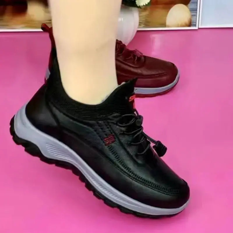 🌈⛄【35-41】Noi pantofi sport de damă, cu talpă moale, confortabili, din piele naturală, de toamnă și iarnă