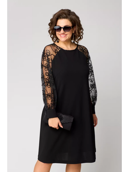 💖💖【S-5XL】🍁🍂Elegancka sukienka jesienno-zimowa w nowym stylu-3880390