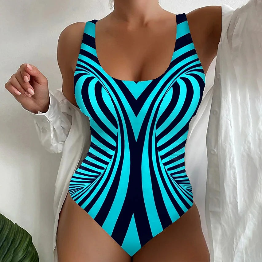 👙【S~6XL】Costum de baie dintr-o singură piesă, la modă, cu uscare rapidă, de vară 2026, esențial pentru plajă și malul mării