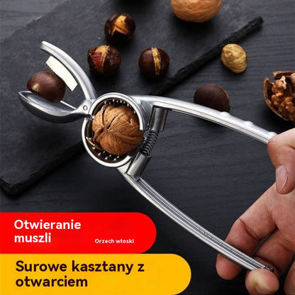 🔥【Kup jeden, a drugi dostaniesz gratis】Wielofunkcyjny dziadek do orzechów 2 w 1