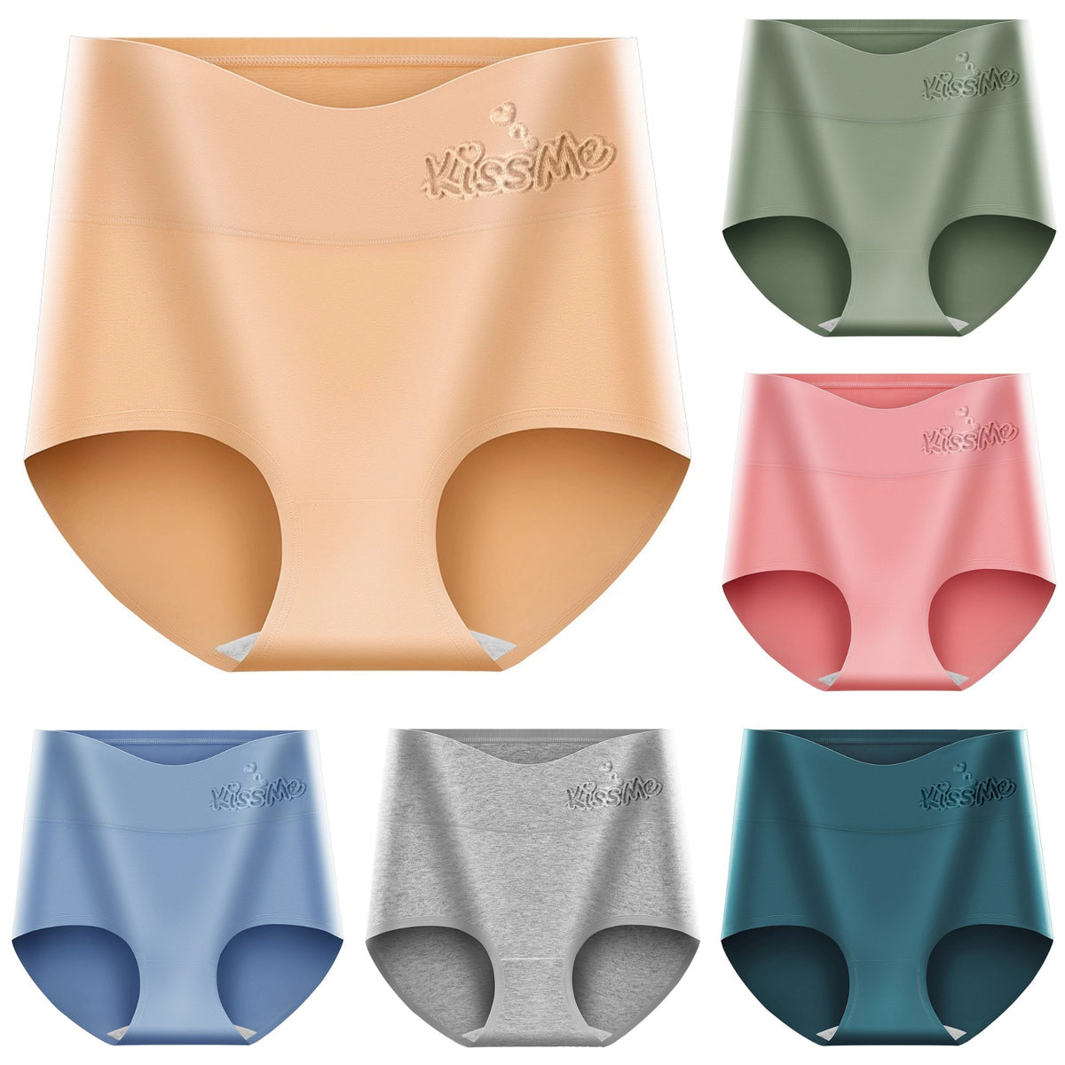 💖【Cumpără 3 și primești 3 gratis】Brântă cu talie înaltă pentru ridicarea feselor, confecționată din bumbac de înaltă calitate✨️ (45-105 kg)