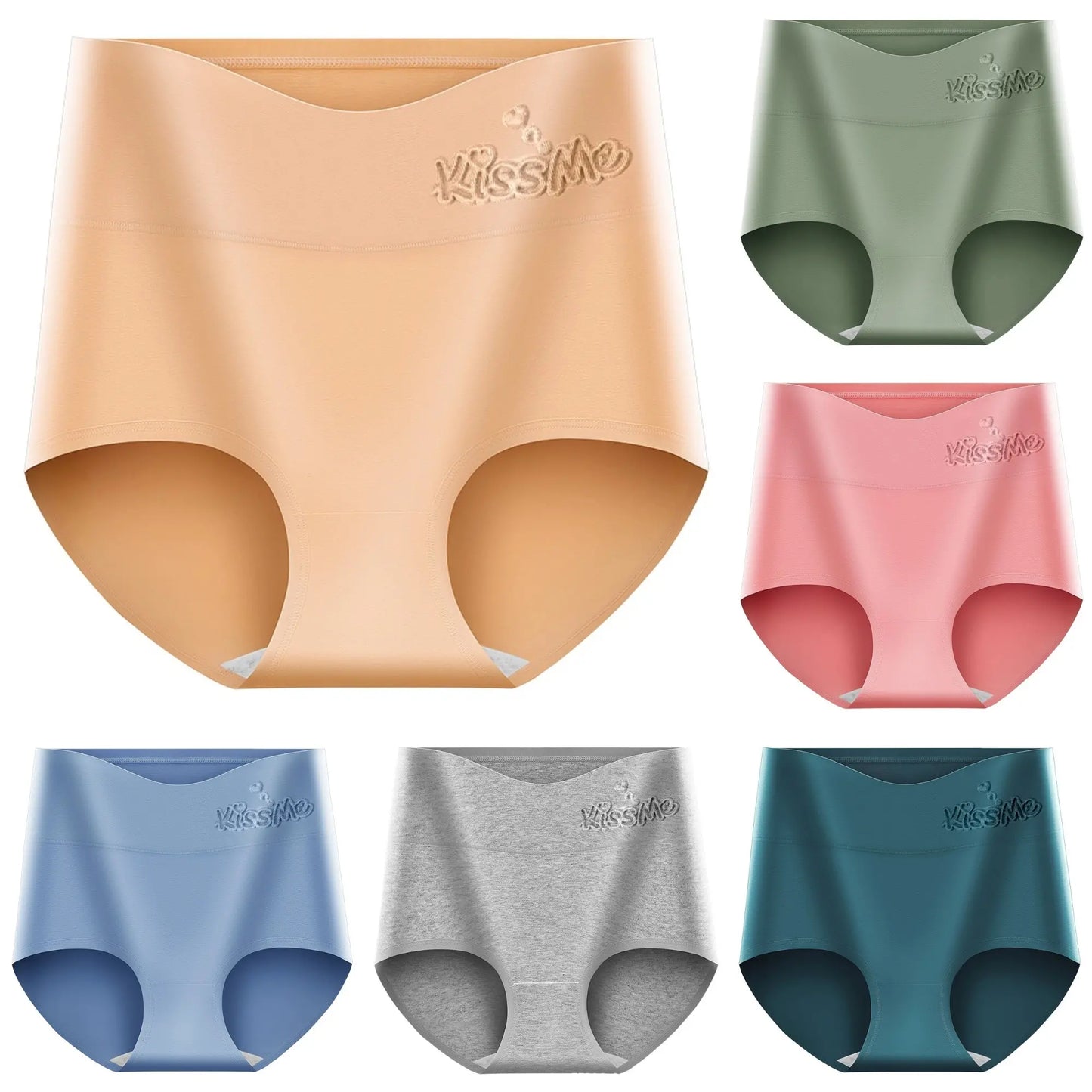 💖【Cumpără 3 și primești 3 gratis】Brântă cu talie înaltă pentru ridicarea feselor, confecționată din bumbac de înaltă calitate✨️ (45-105 kg)