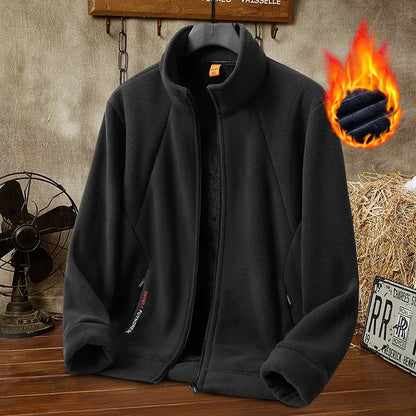 💥【M-5XL】Geacă bărbătească groasă din amestec de lână, cu finisaj tip piele întoarsă – Călduroasă și confortabilă, disponibilă în mărimi mari – Potrivită pentru toamnă și iarnă