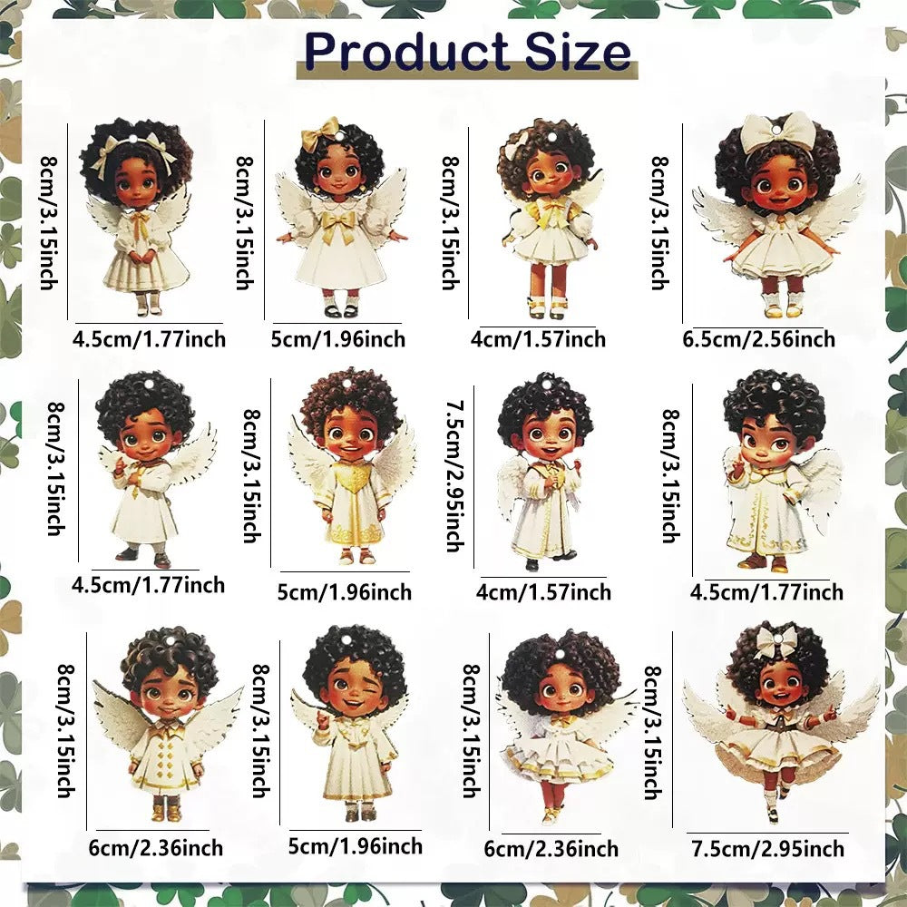 🎁【Kupite 1, dobite 1】【Skupaj 24 kosov】Božični komplet lesenih okraskov - tradicionalni okraski za prijeten dom