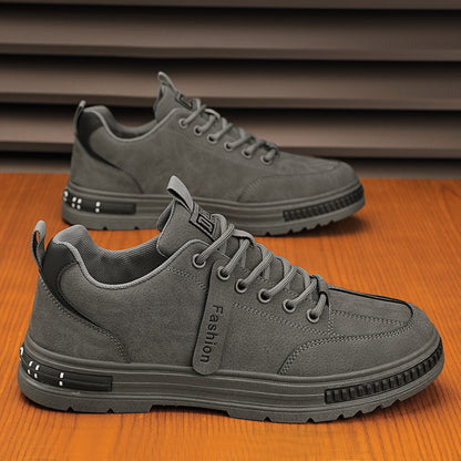 👟 Jesienne męskie sneakersy Casual z miękkiej skóry