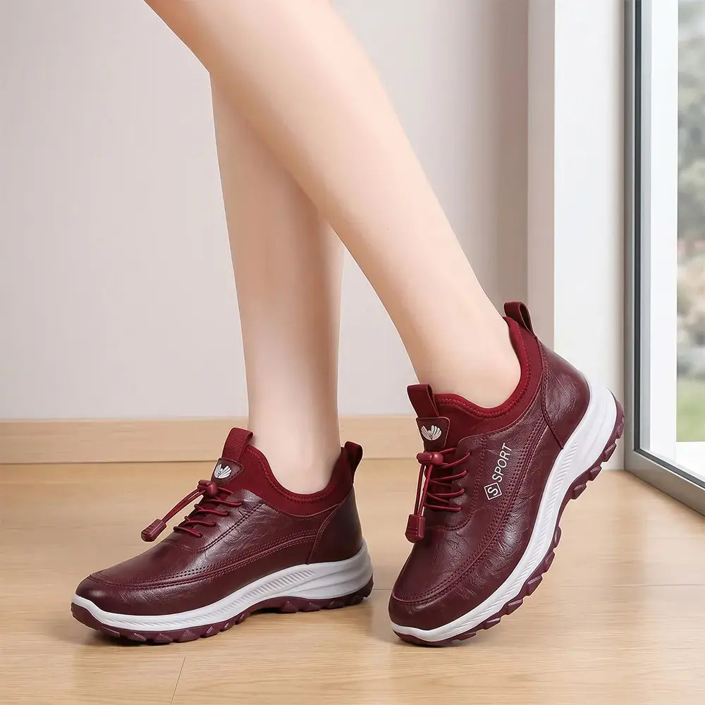 ✨【35-40】Ghete de trekking din piele, cu căptușeală din fleece – disponibile în variante cu căptușeală pe o parte sau pe ambele părți; potrivite pentru primăvară, toamnă și iarnă.