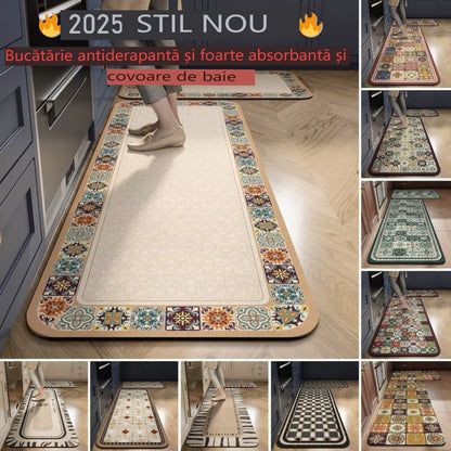 💥💥【50% zniżki】💥【40*60+40*120cm】Maty antypoślizgowe i bardzo chłonne do kuchni i łazienki