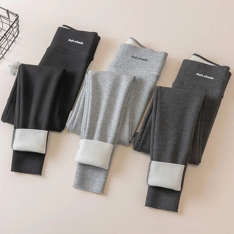 ✨⛄【S-5XL】Colanți termici pentru femei, cu căptușeală din fleece — un articol indispensabil pentru toamna/iarna 2026.