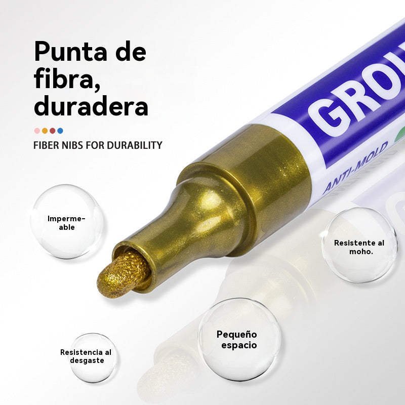 🔥【Compra 2 y llévate 2 gratis】Lápiz para juntas de pisos resistente a la humedad, al agua y al moho