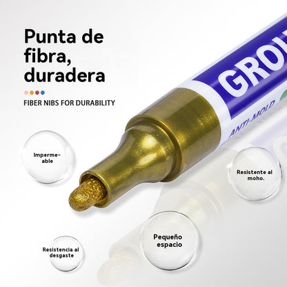 🔥【Compra 2 y llévate 2 gratis】Lápiz para juntas de pisos resistente a la humedad, al agua y al moho