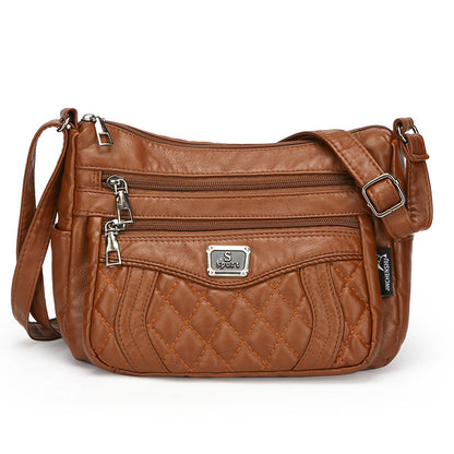 👜【Legnépszerűbb】Nagy keresztpántos válltáska | Sokoldalú és divatos keresztpántos táska