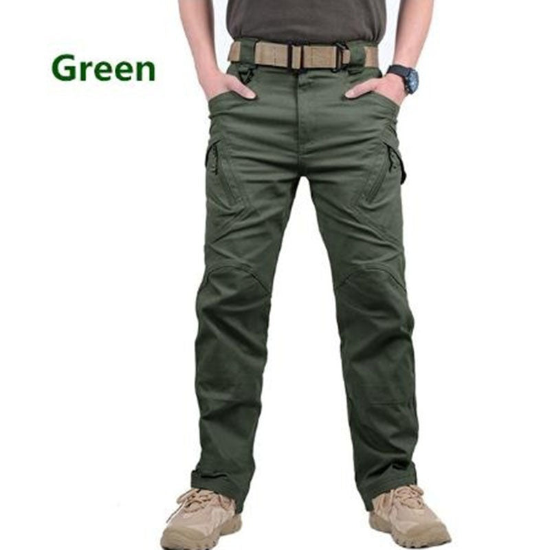 🚵‍♀️👖【S-5XL】😍 Pantaloni outdoor pentru bărbați de mari dimensiuni, uscare rapidă, pantaloni tactici durabili cu multiple buzunare