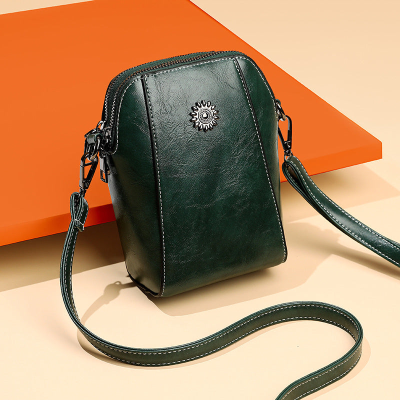 👜🎀【Pago contra reembolso】Bolso bandolera pequeño para mujer - Recién llegado 2026, material de cuero PU, estilo coreano, práctico y elegante