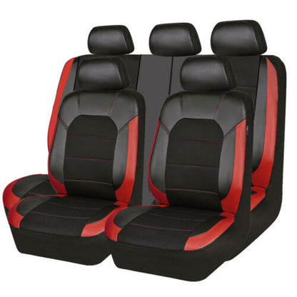 【Compra uno y llévate otro gratis】🔥Gran oferta🔥Funda universal de cuero suave para asiento de coche de cuero empalmado🚗🚗