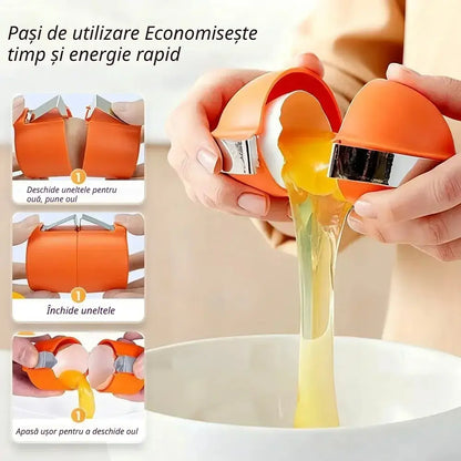 🔥 Reducere 50% 🔥🥚Separator de ouă practic pentru bucătărie, gătește mai ușor în fiecare zi (3 bucăți)