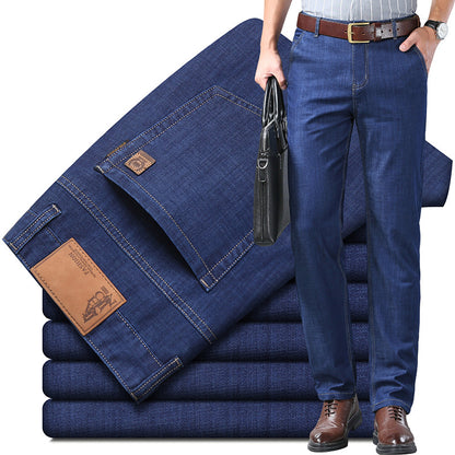 👖👖2026 Vaqueros versátiles, informales y sencillos para hombre de talla grande