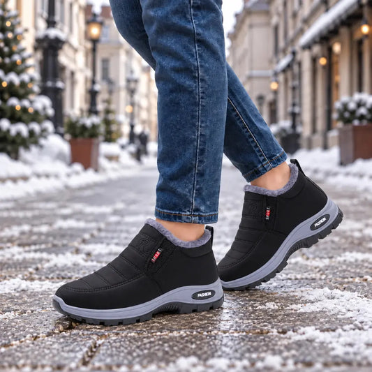 ❄️🔥👢【Pantofi unisex】Cizme de iarnă căptușite cu blană! Îți țin de cald și îți oferă siguranță în timpul mersului! 【35-47】
